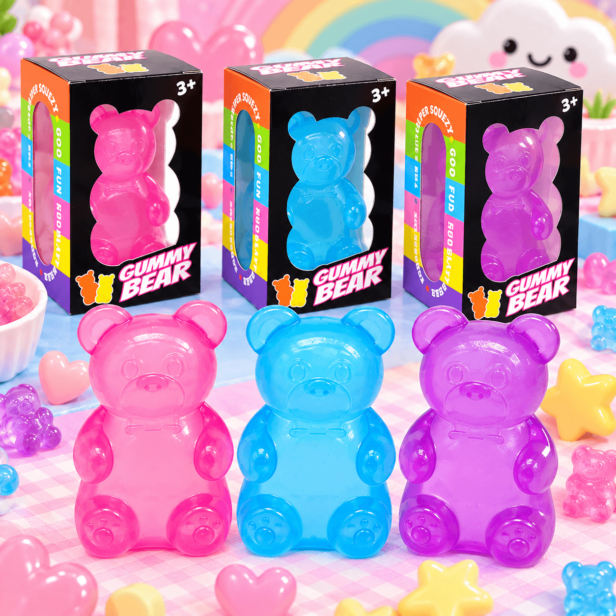 Gummy Bear Squishy – Ourson Bonbon