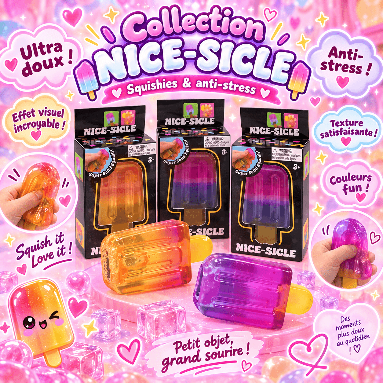 Squishy Glace – Esquimau Kawaii