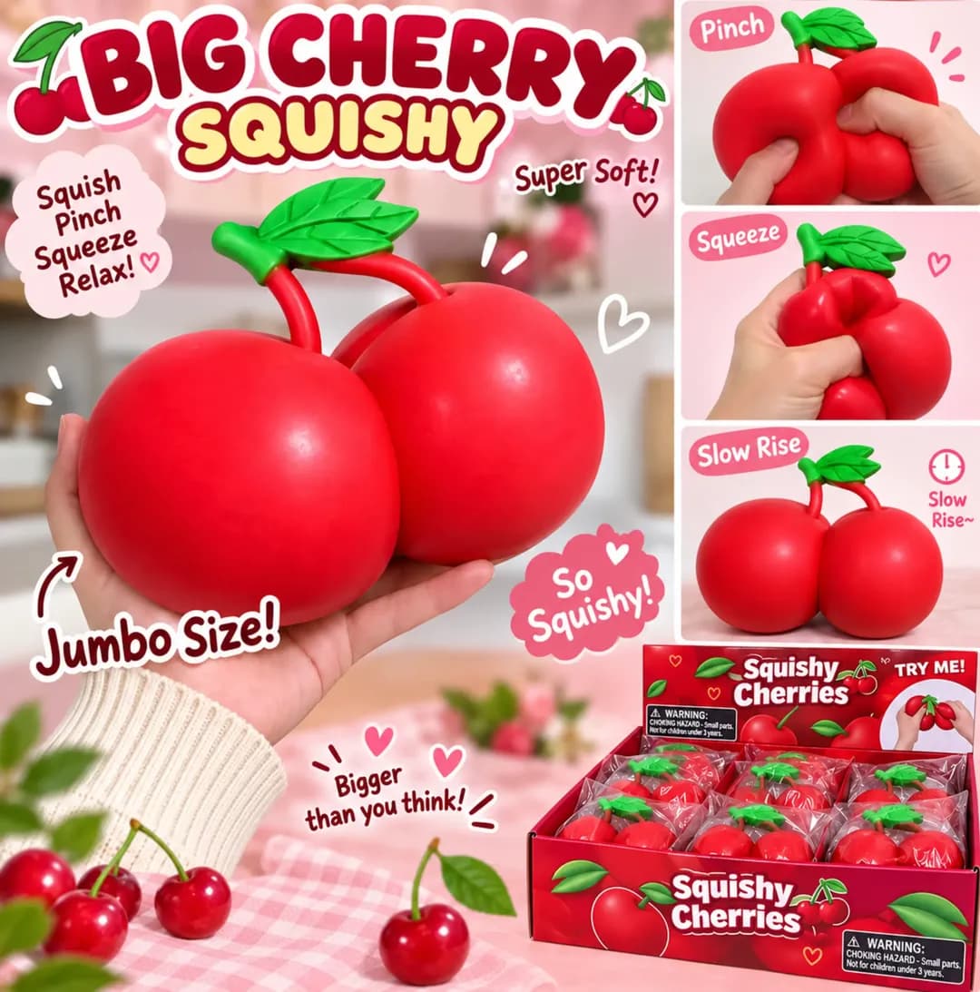 Squishy Cerises Géantes