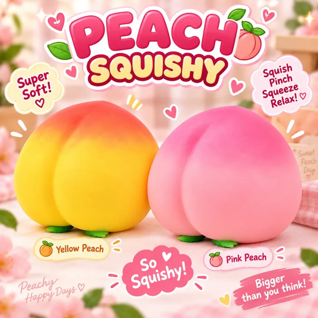 Squishy Pêche Géante