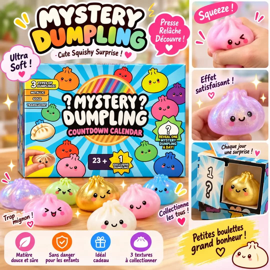 Calendrier Surprise Squishy Kawaii
